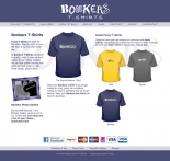 Bonkers T-Shirts homepage