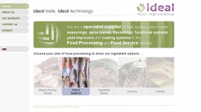 Ideal Food Ingredients Homepage