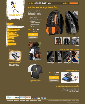 Noise Bag Product Page