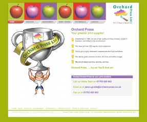 Orchard Press homepage