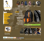 Noise Bag MP3 player backpacks get an IC360 ecommerce website