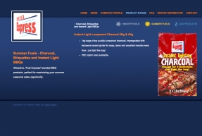 Designing a red hot website for Fuel Express
