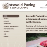 Rebrand and website facelift for Cheltenham paving and landscaping company