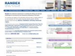 Designing an organised website for Randex that wont collect dust on the shelf