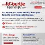 myFavouriteGarage.com - the new brand for Autosafe website