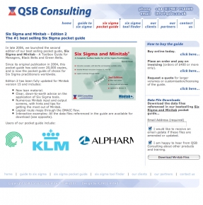 QSB Consulting - a business website aimed at corporate clients