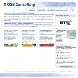 QSB Consulting - a business website aimed at corporate clients