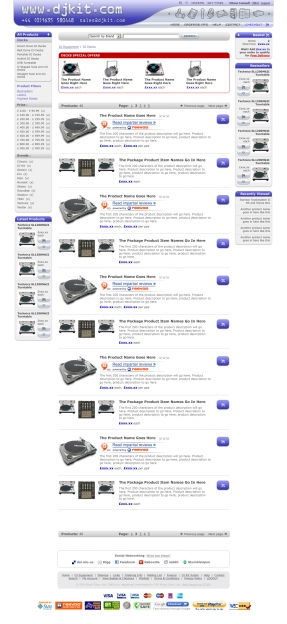 Equipping DJ Kit with a great ecommerce website, CMS and order management