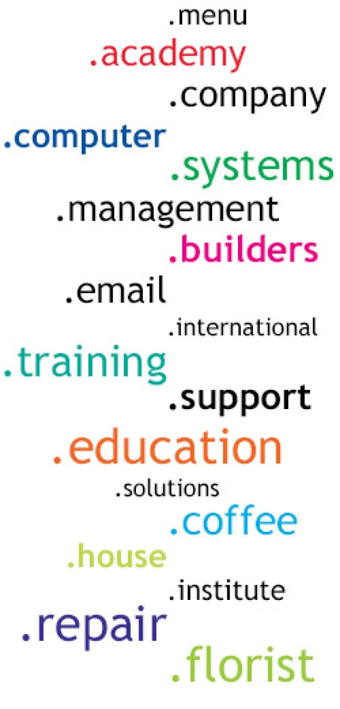 New domain extensions