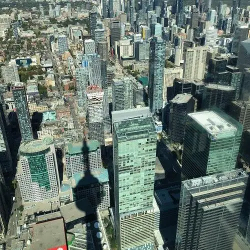 Toronto skyline from the CN Tower