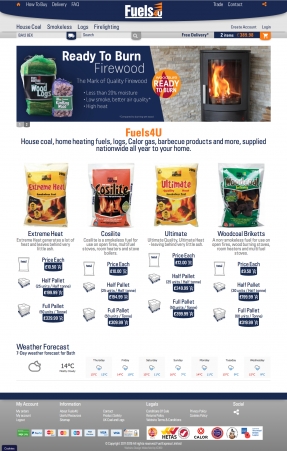 Fuels4U homepage