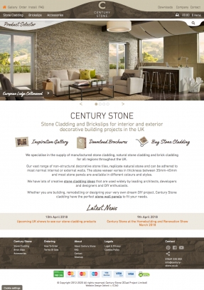 Century Stone homepage