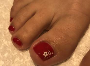 Pretty transfers can transform a manicure or pedicure and add something just a little different!